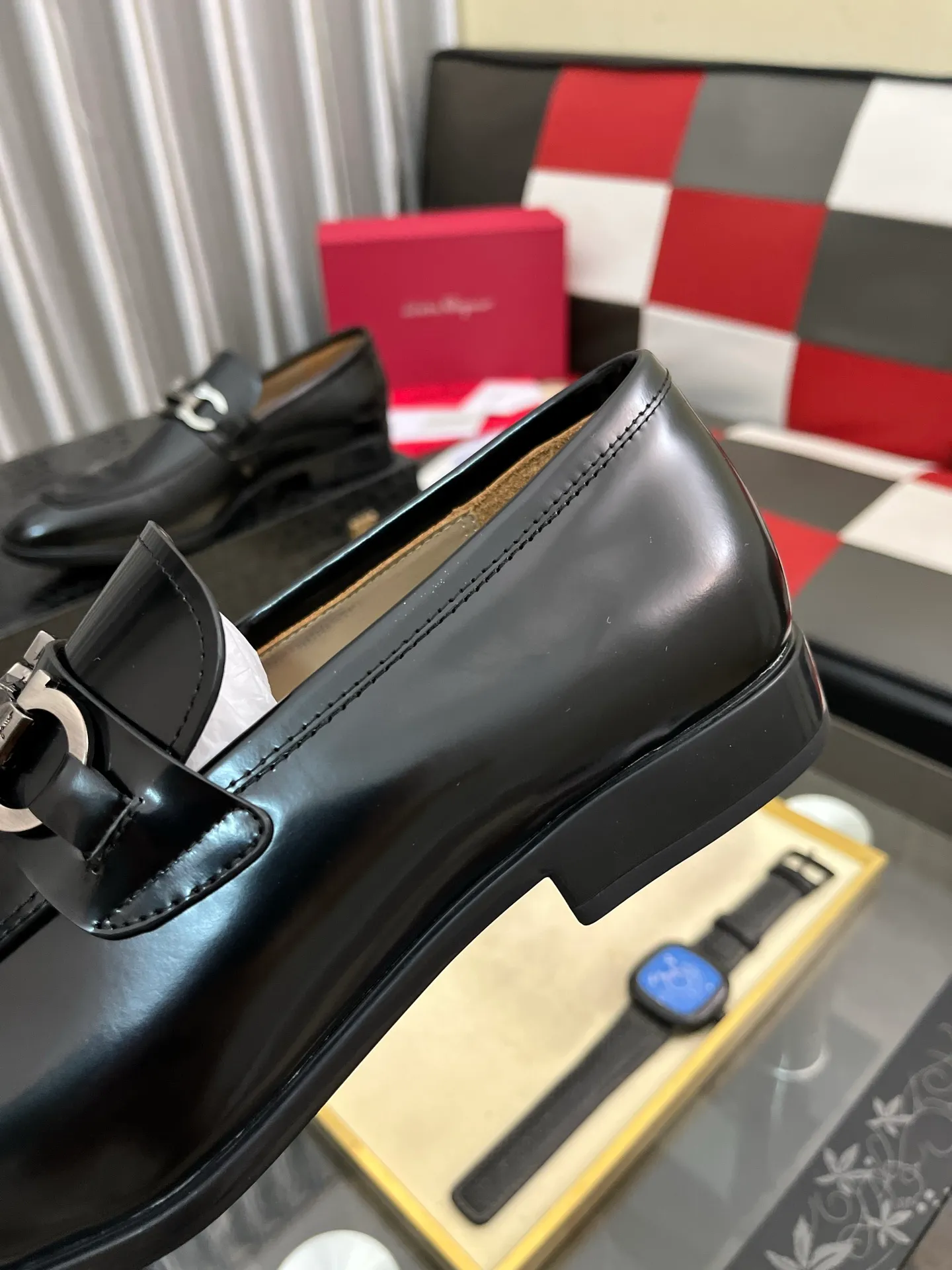 Men's shoes 💰600⌚️⌚️[Salvatore Ferragamo] Ferragamo business leather shoes, 1:1 top purchasing quality, imported selected original calfskin for the uppers, imported original soft water-dyed cowhide for the inner feet, imported original customized Italian handmade lightweight foam outsole, size: 39-44 5️⃣ options available
